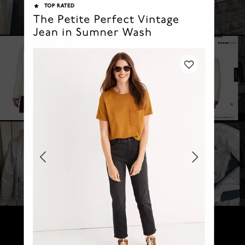 Madewell Perfect Vintage Jeans